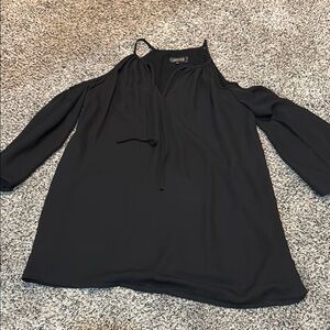 Alexia Admor Black Sleeveless Top